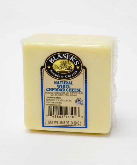 15.5 oz Ellsworth White Cheddar Cheese - Ellsworth Cooperative Creamery