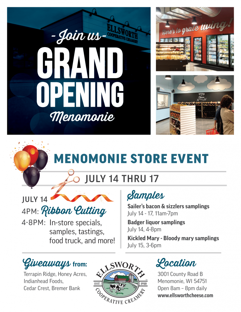 Join Us For Our Menomonie, WI Grand Opening! - Ellsworth Cooperative ...